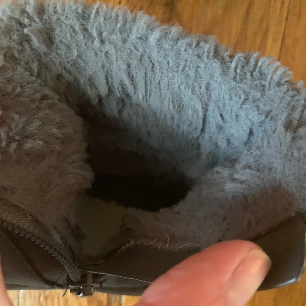 Obaibi - Fake fur boots - Size 21 (US 5.5)
